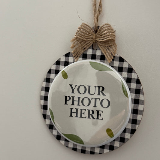 Photo Ornaments Round