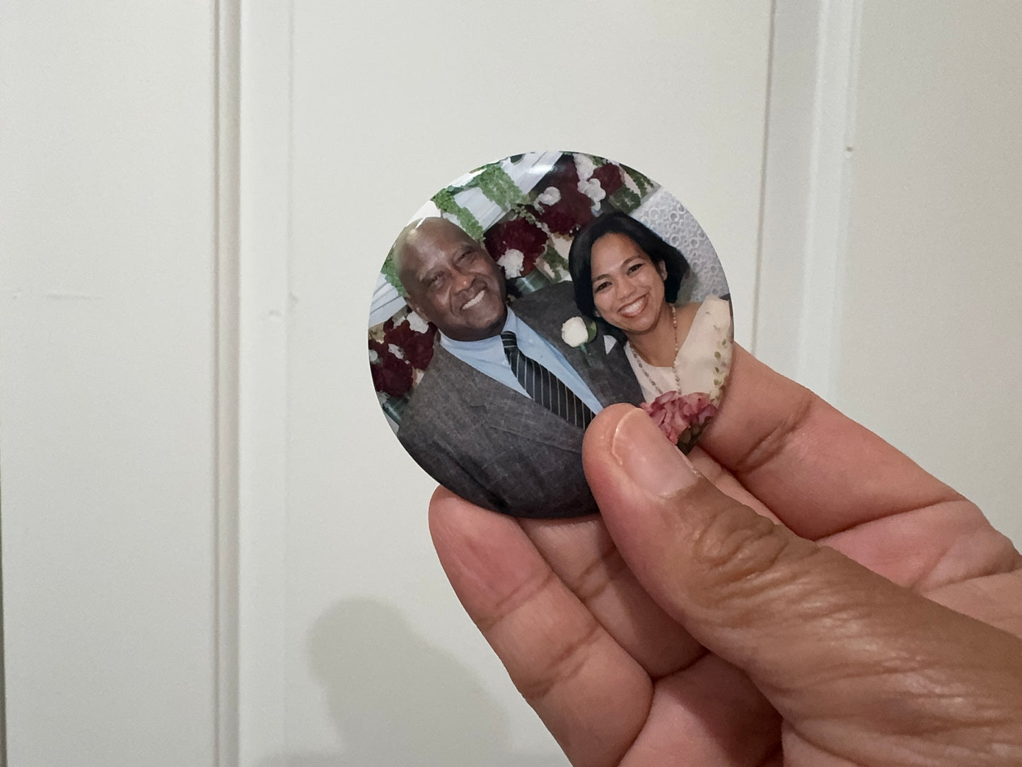 Custom Photo Magnets Round