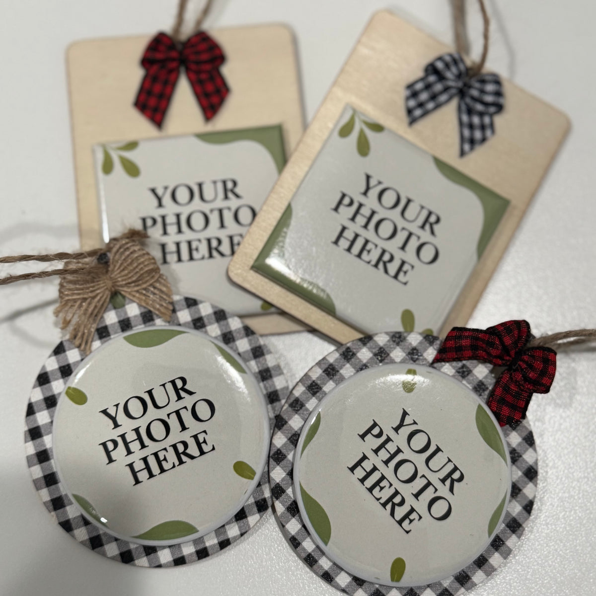 Photo Ornaments Round
