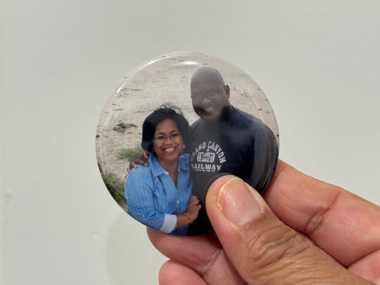 Custom Photo Magnets Round
