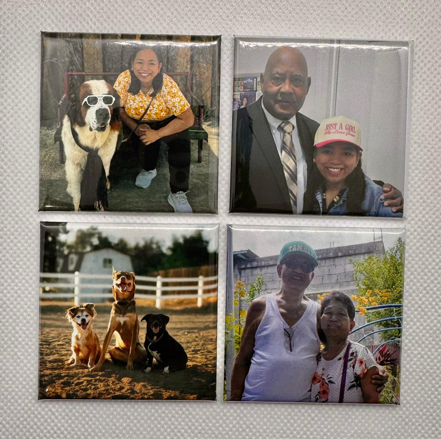 Custom Photo Magnets Square